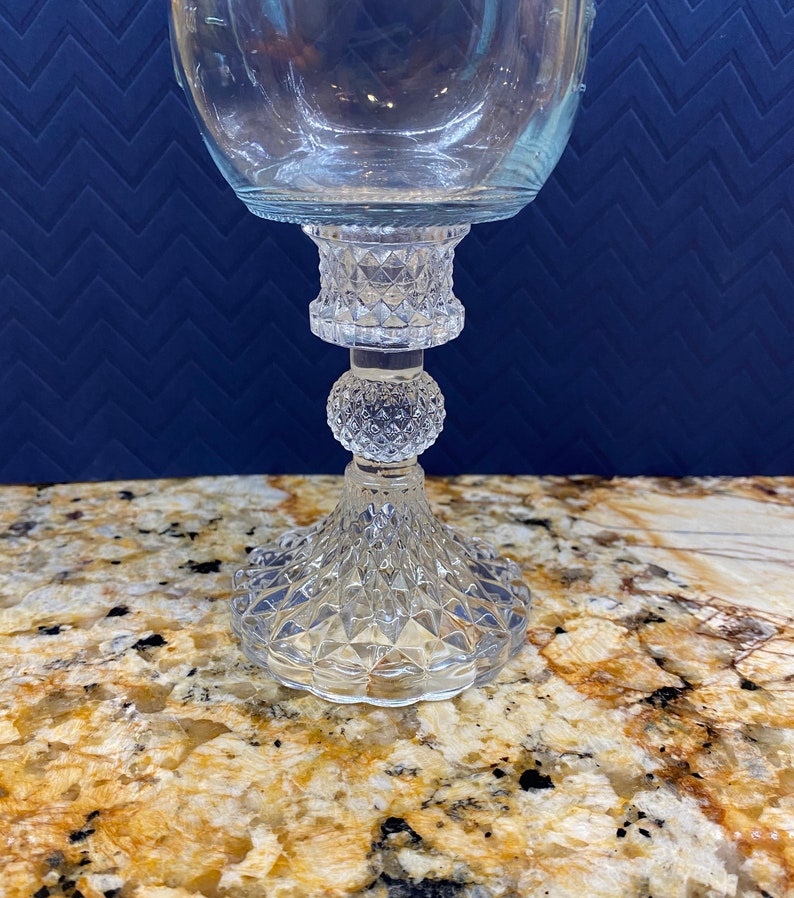 Mason Jar Wine Glass Mr & Mrs. Elegant set of 2 Rhinestone Etsy