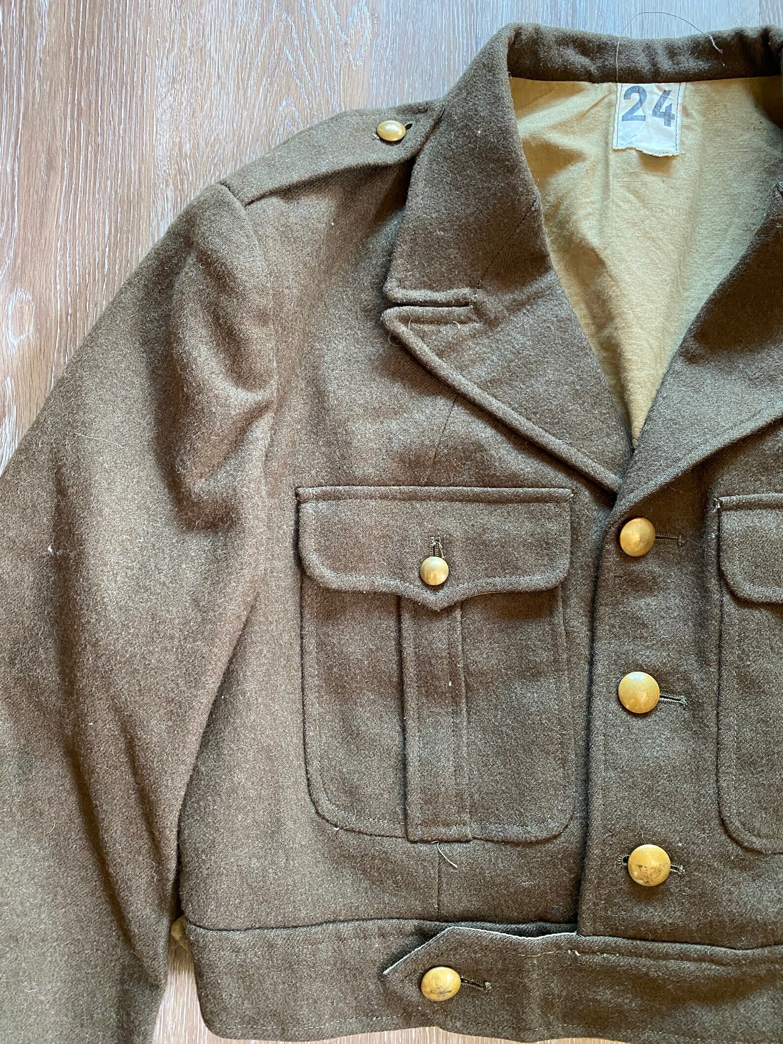 40s/50s French Military Jacket Etsy