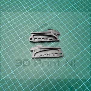 Pair Left & Right Soft Top Roof Slider Hood Clip Part for FIAT Abarth 500C 500