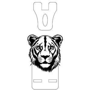 Phone Stand Laser cut file. Plywood Phone stand. Wooden Phone stand. Phone holder. Lioness phone stand.