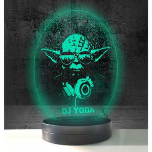 Personalized Movie Character LED Lamp: Custom Acrylic Night Light