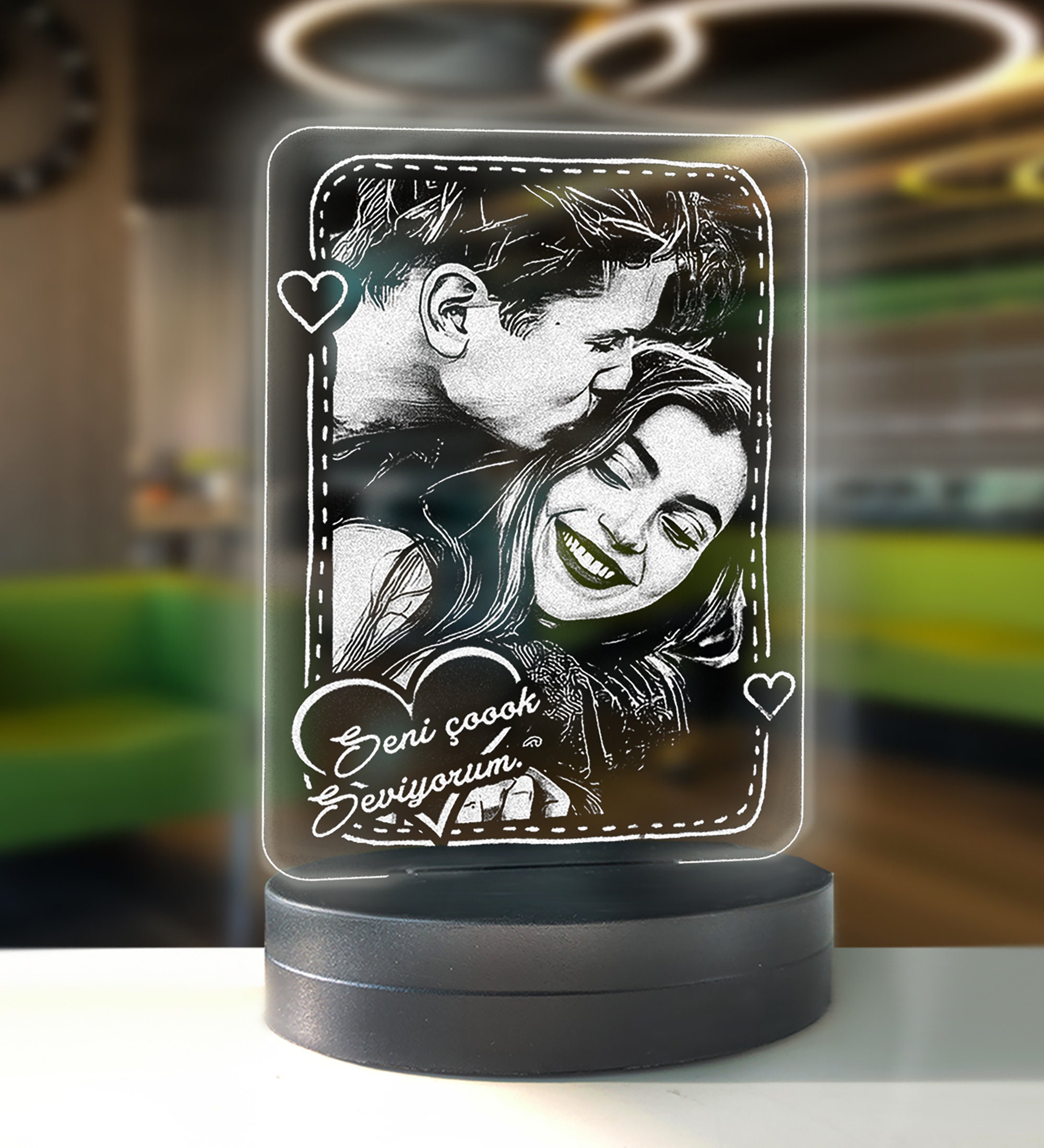 Camera Led Lamp Photographer Gift, 3D Illusion Lamp, Night Light For