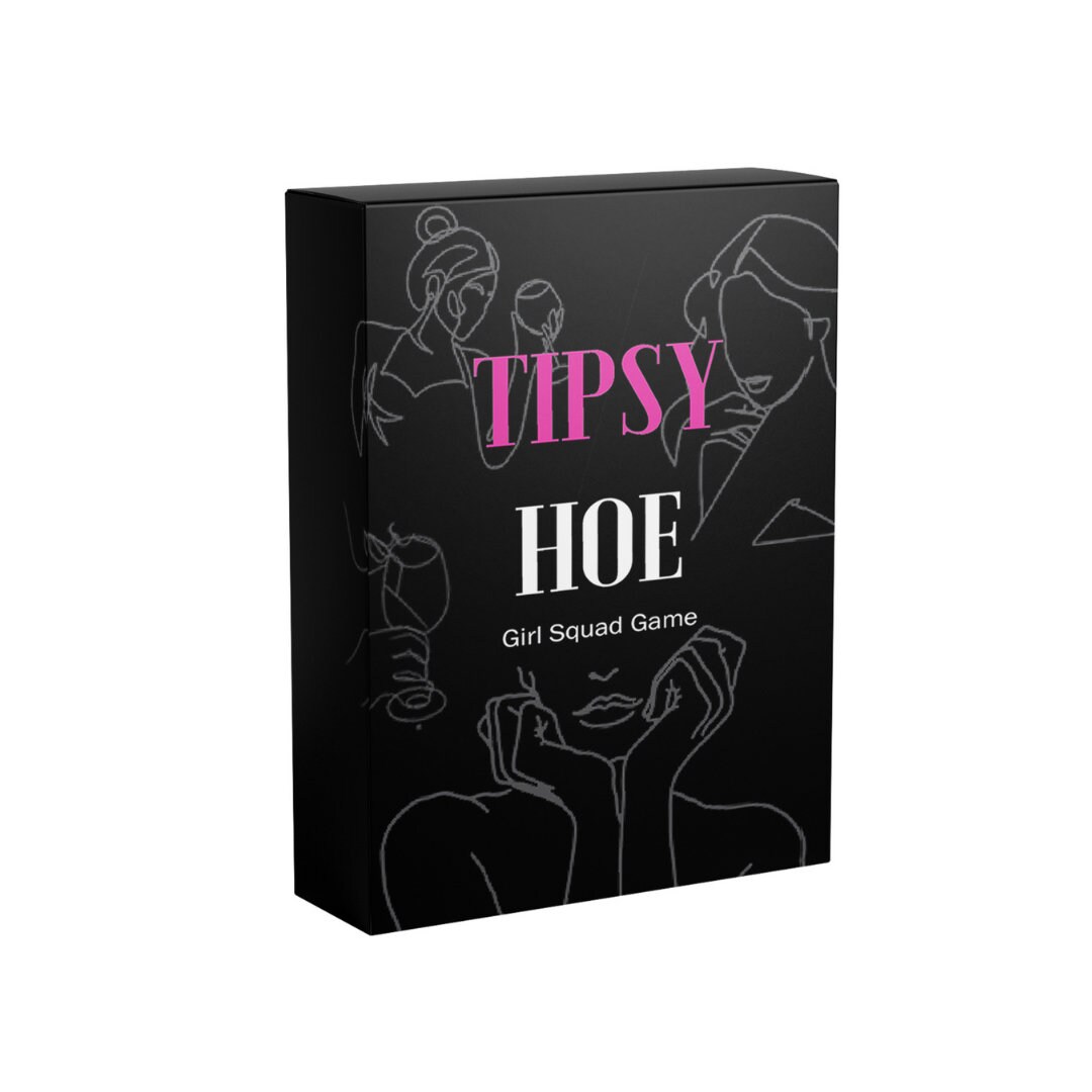Tipsy Hoe Girl's Night Game Girls Sleepover Game, Party Night Game