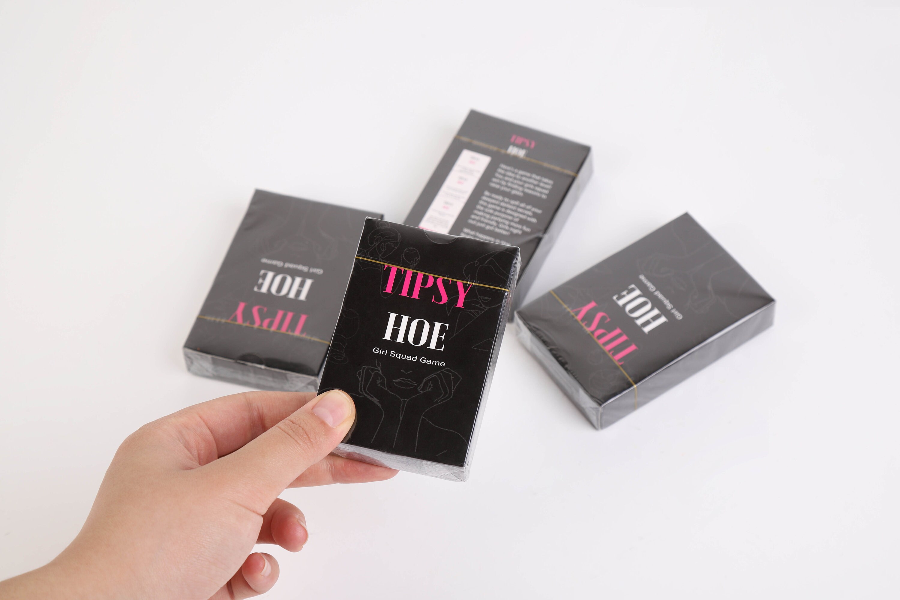Tipsy Hoe Drinking Card Game, Bachelorette Party Game, Girls Night
