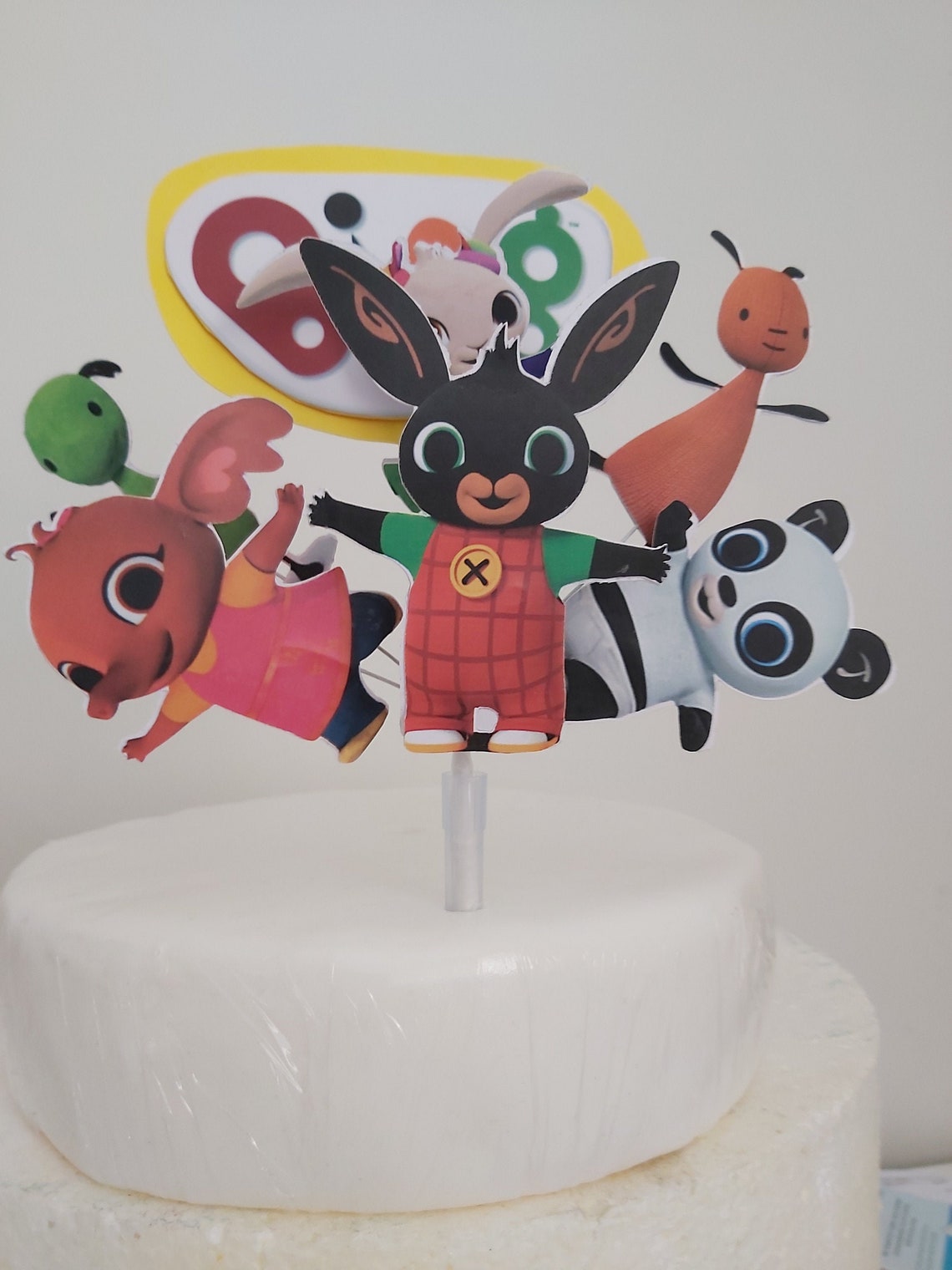 Bing Cake Topper Childrens Birthday BING character | Etsy