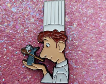 Enamel pin Ratatouille, Remy Disney Inspired