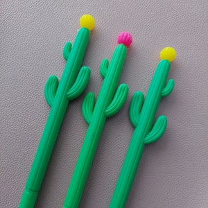 Cactus pen - fineliner - Kawaii pen