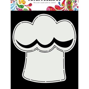 Dutch Doobadoo 470.784.050 - Cappello da chef Card Art