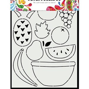 Doobadoo olandese 470.784.137 - Modello di cesto di frutta Card Art