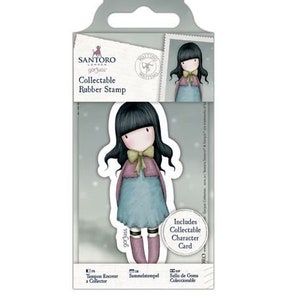 サントロ・ゴージャス コレクタブルミニラバースタンプ 52 待機中 - GOR90715