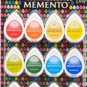Tsukineko Memento Dew Drops - Inchiostro per timbri - Stampaggio