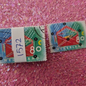 Paquete de sellos postales holandeses 100 piezas