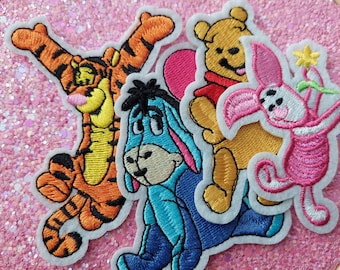 Iron on Patch Disney Winnie the Pooh Inspired