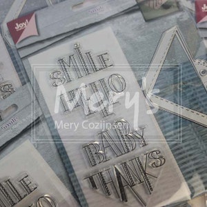 Mery's cutting dies, stamps 6004/0007