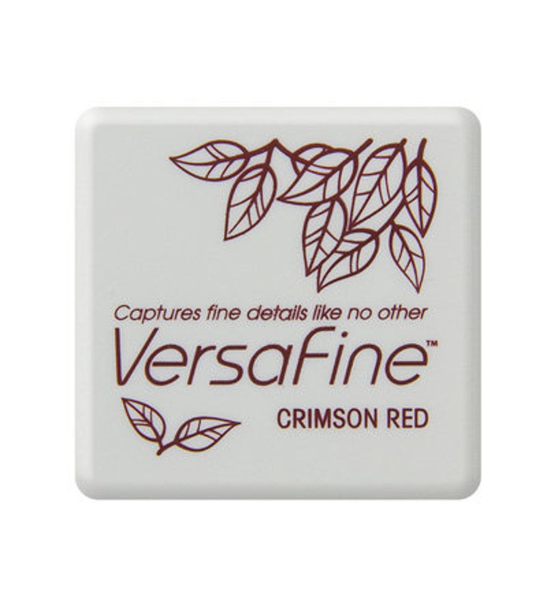 Tsukineko Versafine Ink Pad - Crimson Red / Large