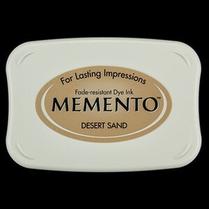 Tsukineko - Memento inkpad w pełnym rozmiarze - Desert Sand