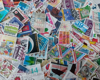 Dutch stamps 200 pieces mix