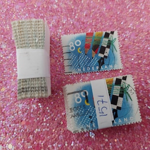 100 Dutch stamps, stamp bundle - Pencil stamps