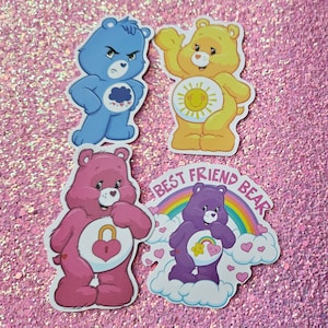 Set di 4 adesivi Care Bear