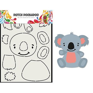 Dutch Doobadoo 470.713.837 - Card Art Built up Koala