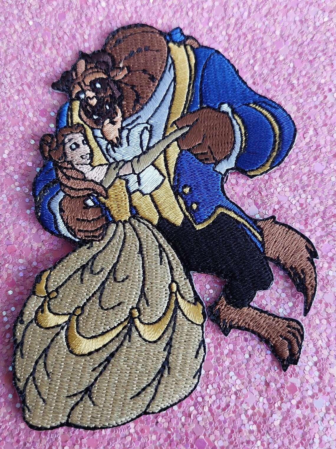Iron on Patch - Beauty and the Beast Disney Inspired - Etsy