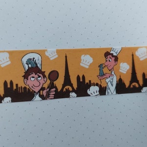 Washi tape Ratatouille - Disney inspired 10 meters x 20mm