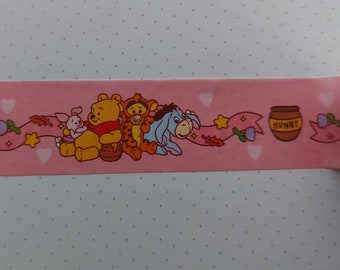 Washi tape Winnie the Pooh - Eeyore - Tigger - Piglet - 10 meters x 20mm Disney inspired