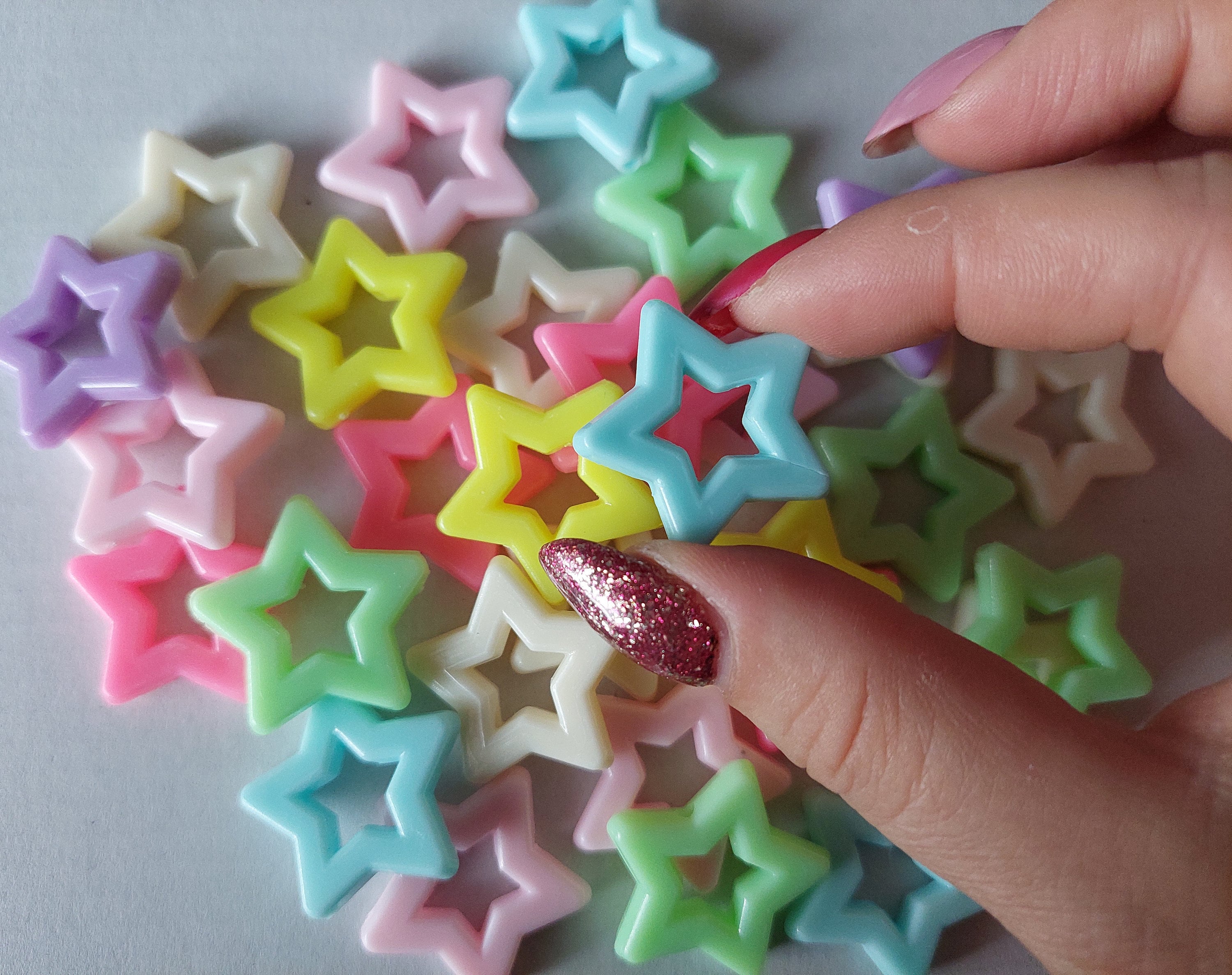 Arcobaleno Luminoso Con Nuvole E Stelle In Stile Boho Simpatico Arcobaleno In Colori - Foto 7