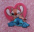 Lilo - Stitch and Angel Disney Inspired Iron on Patch product logo