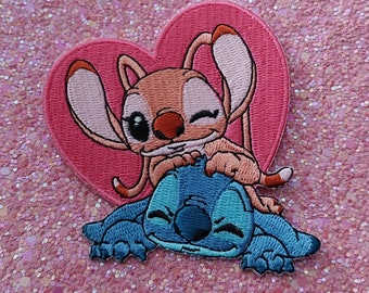 Lilo and Angel Disney Inspired Iron on Patch