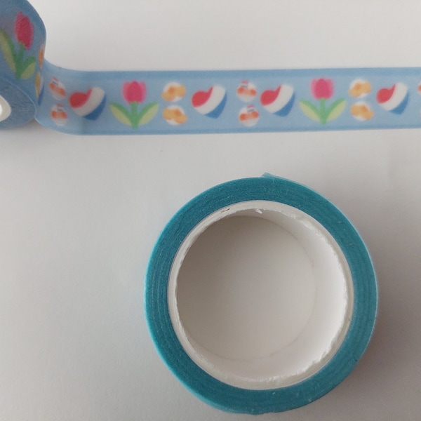 Washi tape Holland style 15mm x 10 meter