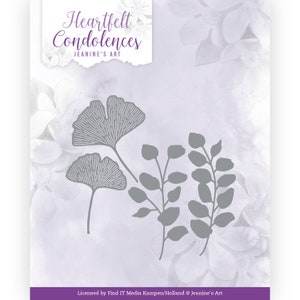 Cutting Dies Dies - Jeanine’s Art - Sincères condoléances - Diverses branches JAD10156