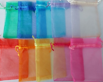 Organza bags 10 pieces 9x12cm