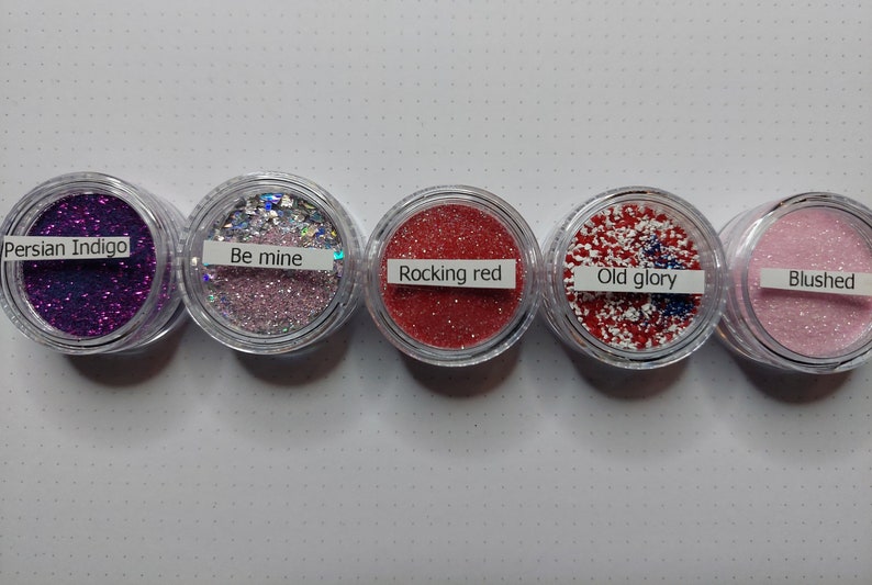 Embossing Powder Glitter Effect Powder Heat Tool Powder Etsy