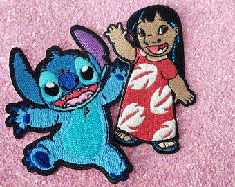 Lilo and Stitch Iron on Patch - Patches Disney inspired