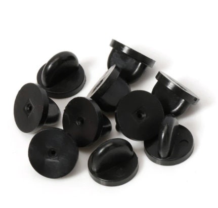 Rubber Pin Backs for Enamel Pins Rubber Backing for Pins 