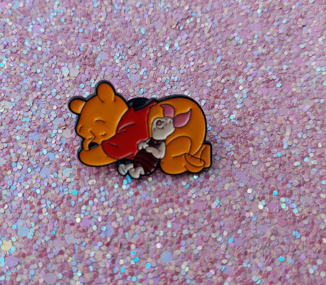 Enamel Pin Winnie the Pooh Piglet Disney Inspired Etsy