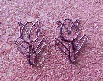 Tulpen paperclips 2 stuks