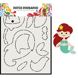 Dutch Doobadoo 470.713.810 - DDBD Card Art Costruito Sirena