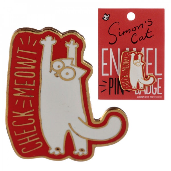 Pin met Simon's Cat