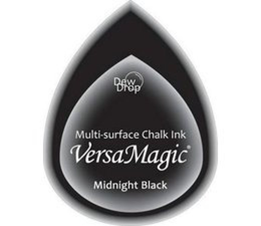 Tsukineko Versamagic Dew Drops Chalk Ink Cloud White or Midnight Black