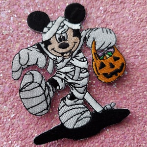 Patch Halloween Mickey Mouse iron on patch - Disney inspired