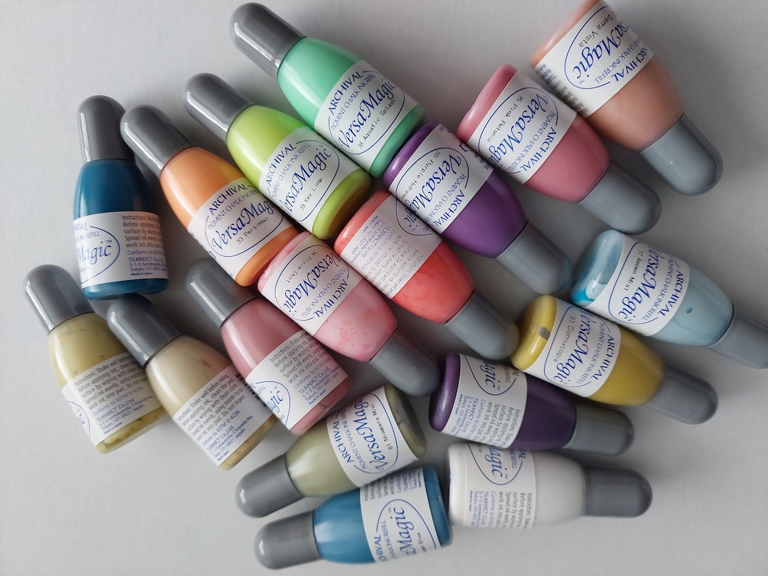 Versamagic Inker Refill Pigment Chalk Ink Versa Magic Etsy