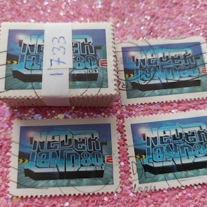 Bundle of 100 stamps from the Netherlands - Bullet journal, scrapbooking, mixed media, Stamp collection