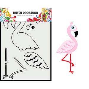 Olandese Doobadoo 470.713.880 - Card Art Fenicottero costruito