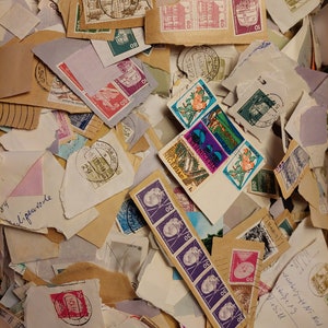 Unweekly stamps, non-softened stamps, nice batch of stamps