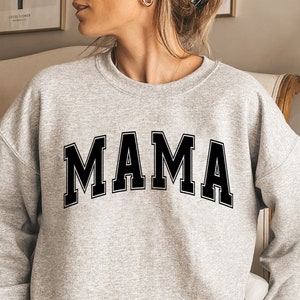 Mama Varsity Svg PNG/DIGITAL FILE/Mom life png/Jersey Font/Super mom/Mother's Day svg/Arched college Svg/Transparent Sublimation Design