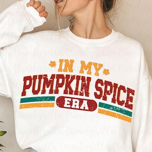 Pumpkin Spice SVG PNG/Autumn Vibes SVG/oogstseizoen/Hallo herfst SVG/gezellige trui PNG/Kies je eigen mand SVG/Pompoen vreugdevuren