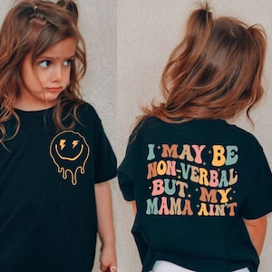 I May Be Non-verbal But This Mama Ain’t Svg+Pvg/Autism Mama/Groovy Wavy/Trendy svg/Autism Acceptance svg/Autism Quote Svg