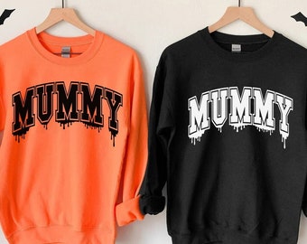 Mummy SVG: Spooky Season Varsity Font (Digital File)